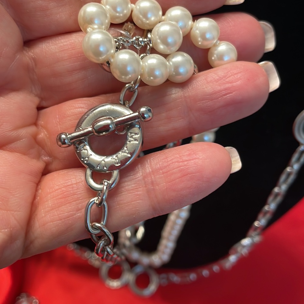 Mary Kay faux pearl set